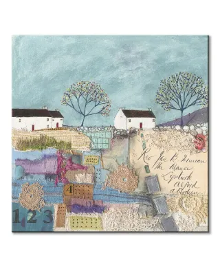 Follow the Path to the Old Post Office - obraz na płótnie