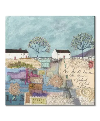 Follow the Path to the Old Post Office - obraz na płótnie