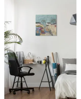 Follow the Path to the Old Post Office - obraz na płótnie