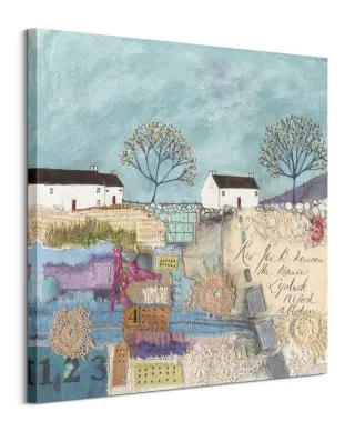 Follow the Path to the Old Post Office - obraz na płótnie