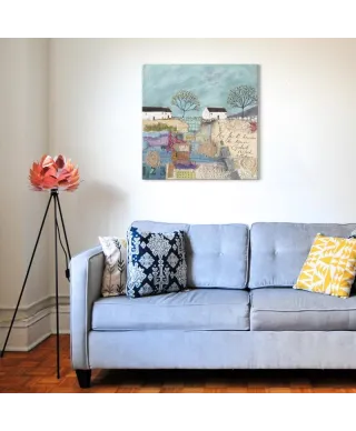 Follow the Path to the Old Post Office - obraz na płótnie