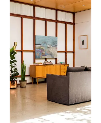 Follow the Path to the Old Post Office - obraz na płótnie