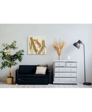 Harvest Mouse - obraz na płótnie