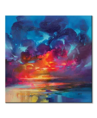 Liquid Light 3 - obraz na płótnie