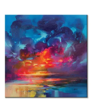 Liquid Light 3 - obraz na płótnie