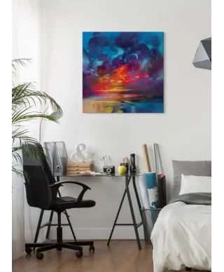 Liquid Light 3 - obraz na płótnie