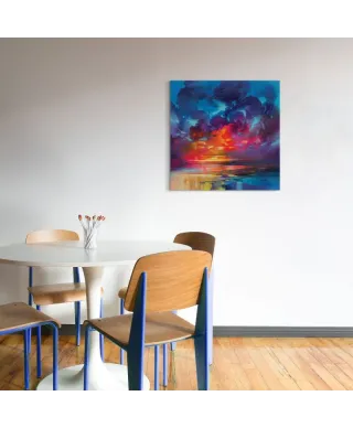 Liquid Light 3 - obraz na płótnie