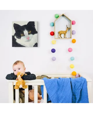 Nosey - obraz na płótnie