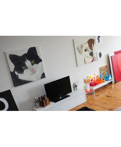 Nosey - obraz na płótnie