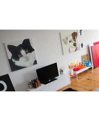 Nosey - obraz na płótnie