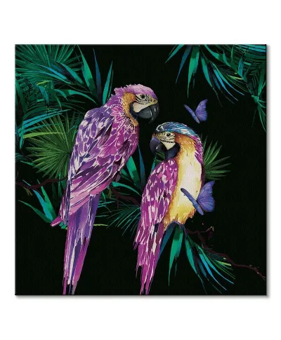 Parrots - obraz na płótnie