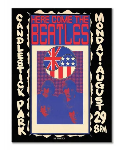 The Beatles Candlestick Park - obraz na płótnie