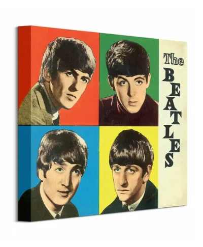 The Beatles Colours - obraz na płótnie
