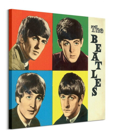 The Beatles Colours - obraz na płótnie