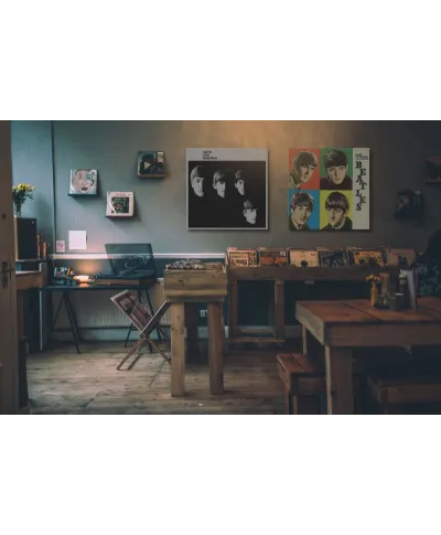 The Beatles Colours - obraz na płótnie