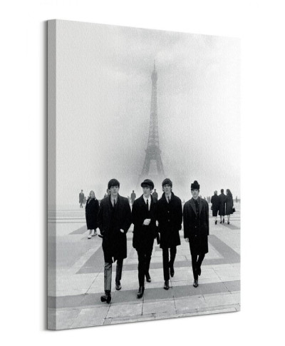 The Beatles Paris - obraz na płótnie
