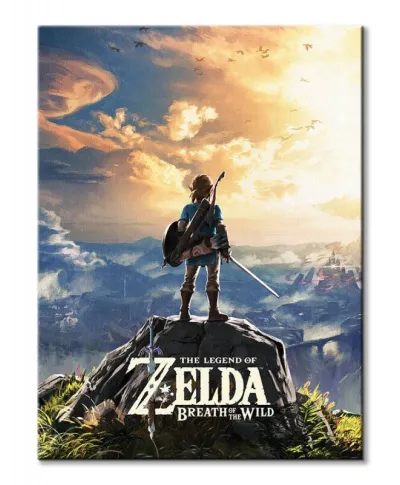 The Legend Of Zelda: Breath Of The Wild Sunset - obraz na płótnie