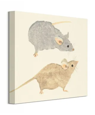 Timid Mice - obraz na płótnie