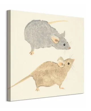 Timid Mice - obraz na płótnie