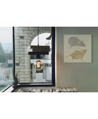 Timid Mice - obraz na płótnie