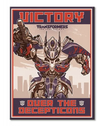 Transformers The Last Knight Victory - obraz na płótnie