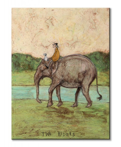 Obraz ścienny - Two Riders - 60x80 cm