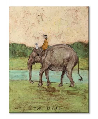Obraz ścienny - Two Riders - 60x80 cm