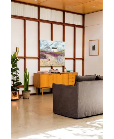 Waiting for the Post - obraz na płótnie