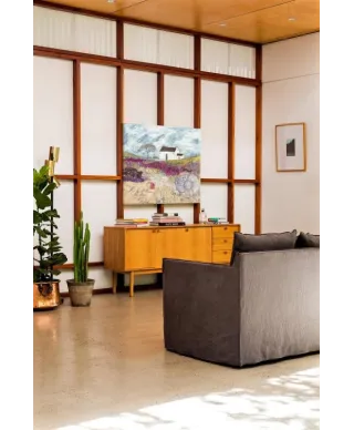 Waiting for the Post - obraz na płótnie