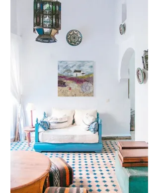 Waiting for the Post - obraz na płótnie