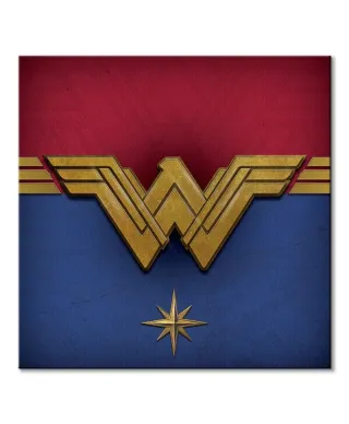 Wonder Woman Emblem - obraz na płótnie