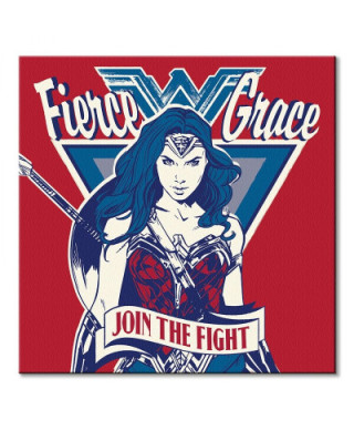 Wonder Woman Join The Fight - obraz na płótnie