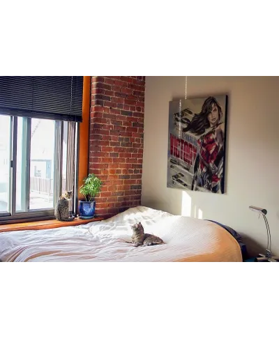 Wonder Woman Upward To Victory - obraz na płótnie