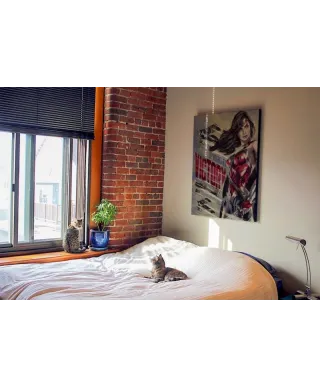 Wonder Woman Upward To Victory - obraz na płótnie