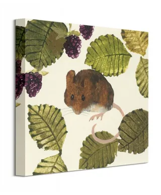 Wood Mouse - obraz na płótnie