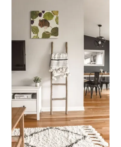 Wood Mouse - obraz na płótnie