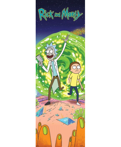 Plakat z serialu - Rick and Morty (Portal)