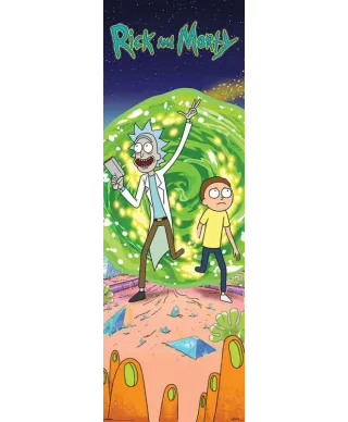 Plakat z serialu - Rick and Morty (Portal)