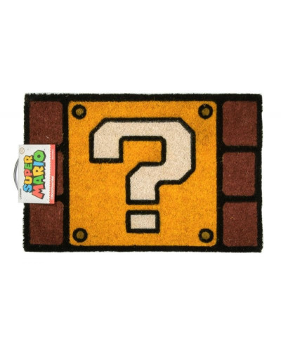 Wycieraczka wejściowa - Super Mario Question Mark Block