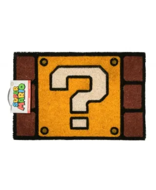 Wycieraczka wejściowa - Super Mario Question Mark Block