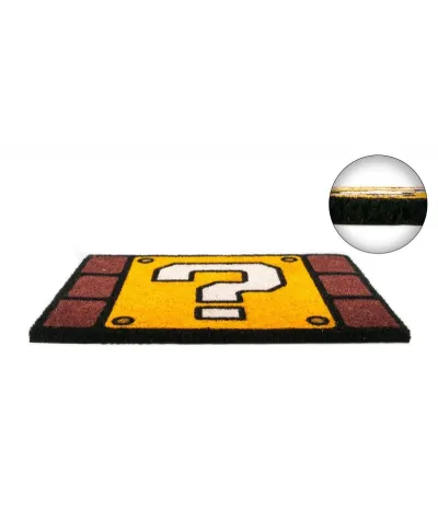 Wycieraczka wejściowa - Super Mario Question Mark Block