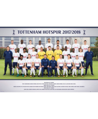 Plakat - KlubTottenham Zawodnicy 17/18