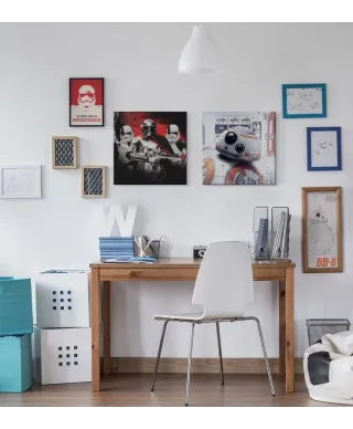 Obraz na ścianę z filmu Gwiezdne Wojny: Ostatni Jedi - BB-8 Peek