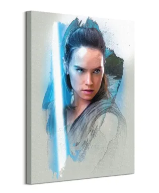 Obraz filmowy - Star Wars: Ostatni Jedi (Rey Brushstroke) - 60x80 cm