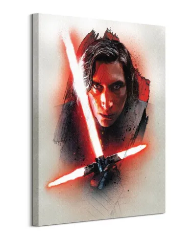 Obraz na prezent - Star Wars: The Last Jedi (Kylo Ren Brushstroke) - 60x80 cm