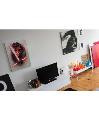 Obraz na prezent - Star Wars: The Last Jedi (Kylo Ren Brushstroke) - 60x80 cm