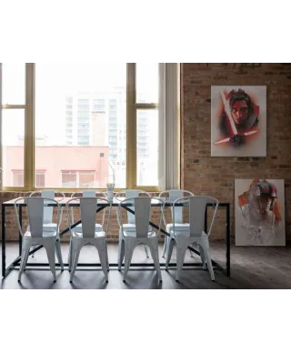 Obraz na prezent - Star Wars: The Last Jedi (Kylo Ren Brushstroke) - 60x80 cm