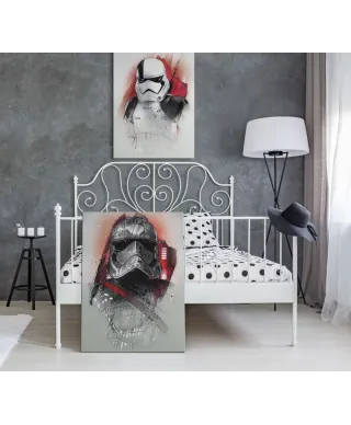 Obraz na ścianę - Star Wars: Ostatni Jedi (Captain Phasma Brushstroke) - 60x80 cm