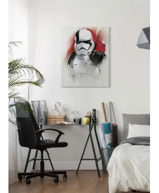 Obraz na płótnie - Star Wars: Ostatni Jedi (Executioner Trooper Brushstroke) - 60x80 cm