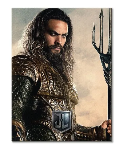 Obraz na płótnie - Liga Sprawiedliwości (Aquaman) - 60x80cm